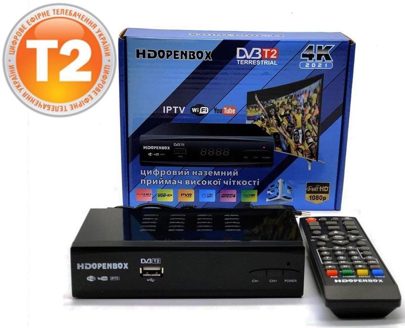 Цифровой эфирный тюнер DVB Т2 HDOpenbox 2021 с просмотром YouT...