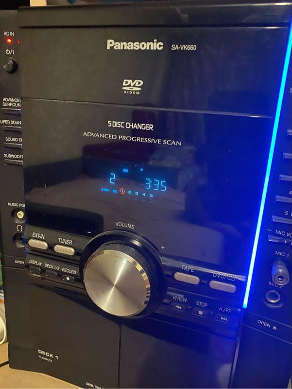 Музичний центр Panasonic SA-VK600 - купить недорого б/у на ИЗИ (46403605)