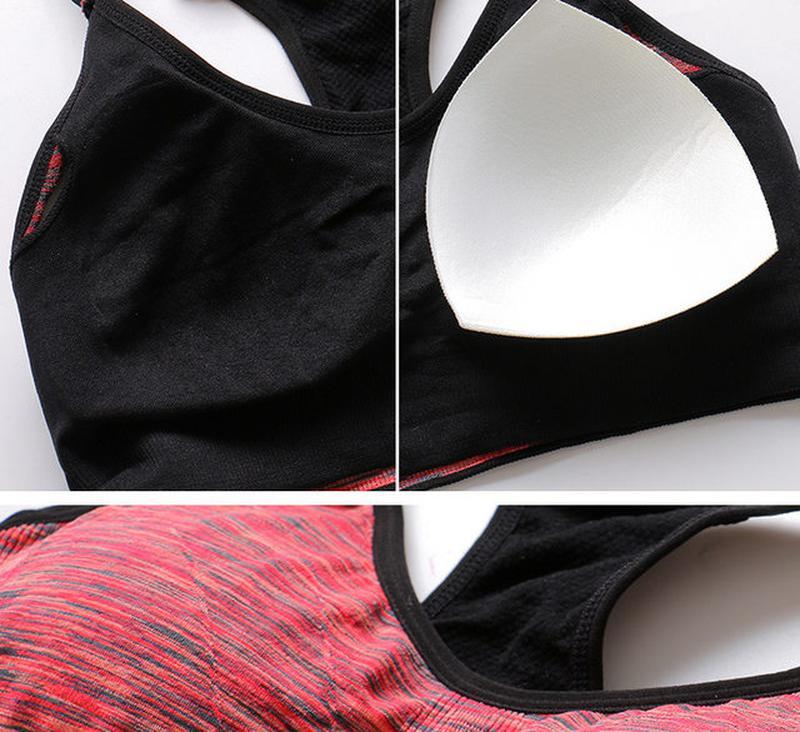 The Show-Off Colorblocked Sports Bra