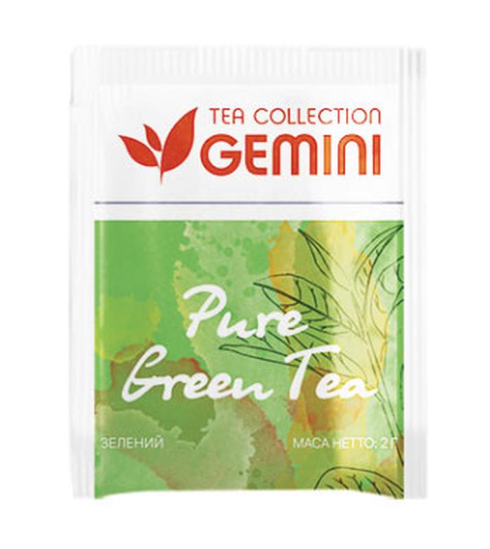 Чай зелёный Gemini Tea Collection Pure Green Tea Зеленый чай п...