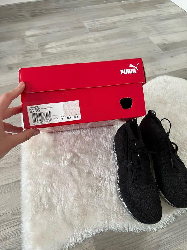 Puma jamming black and white sale