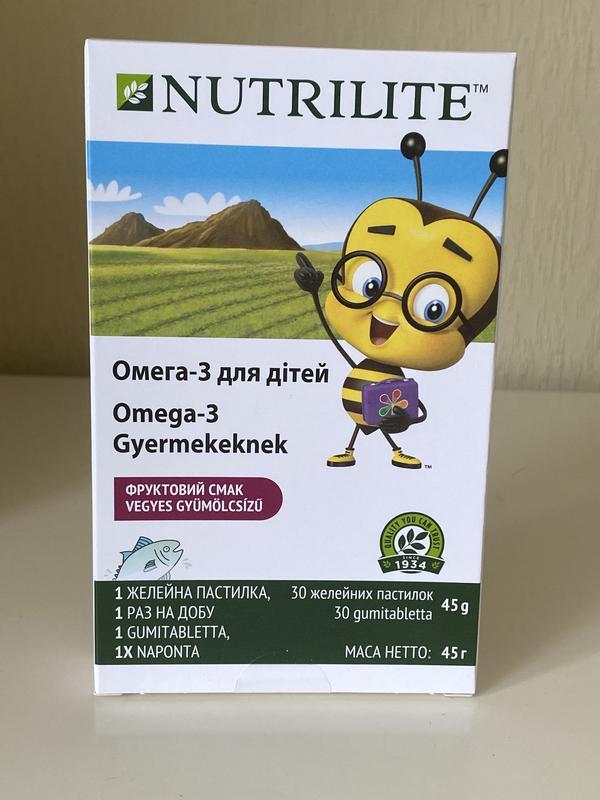Nutrilite омега 3 для дітей дитяча amway амвей емвей емвей: ціна 690 ...