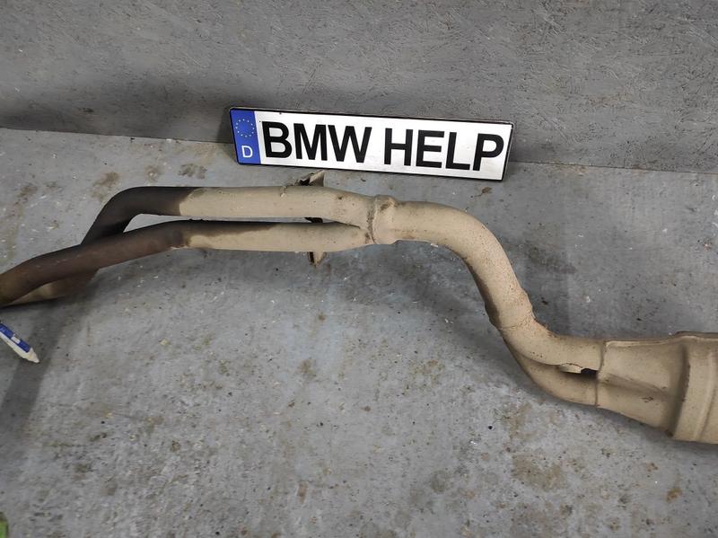 Выхлопная система штаны БМВ Е34 М50 б20 коллектор разборка BMW ...