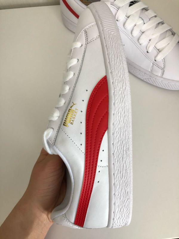 Puma basket red sale