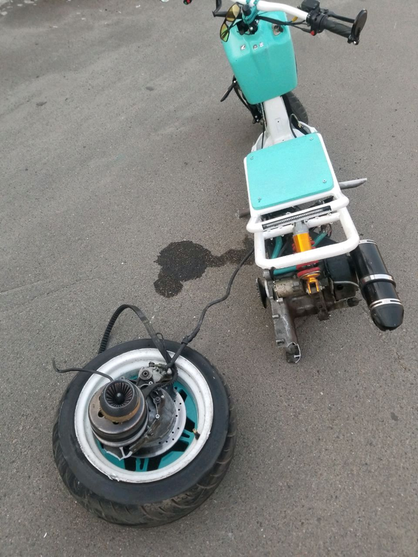 Хонда рукус кастом