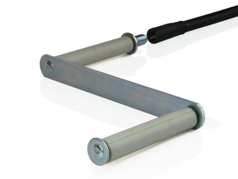 Трос для чистки канализации толстый 19 мм, 20мм + ручка + насадки - 195 ...