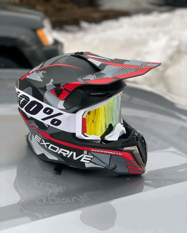 Шлем кроссовый EXDRIVE , шлем на мотоцикл, мотошлем, мотошолом - 2437 ...