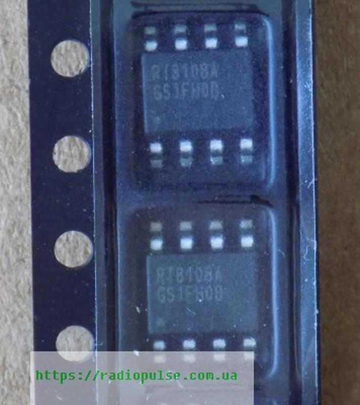 Микросхема RT8108A ( RT8108B ) , so-8 - 89 ₴, купить на ИЗИ (42434493)