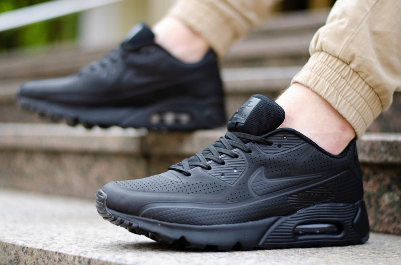 Nike air max on sale ultra moire all black