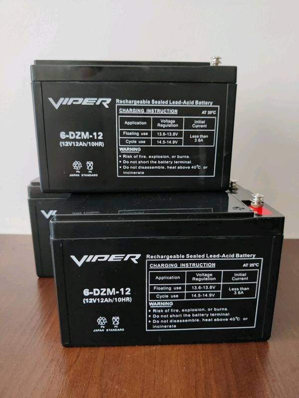 Акумулятор для електро квадрациклу 12V 12Ah VIPER - 1240 ₴, купить на ...