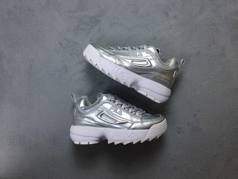 silver fila disruptor 2