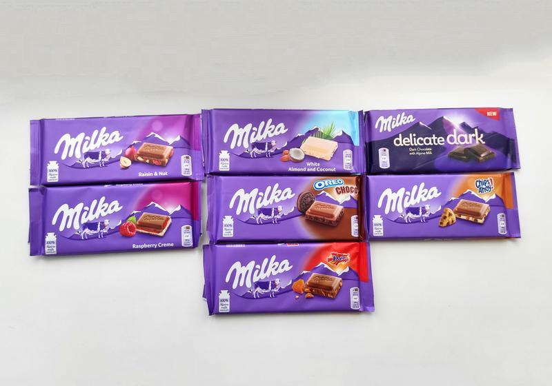 Шоколад Milka Creme with Crispy Biscuit 100г