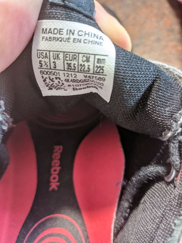 Reebok made in store china original