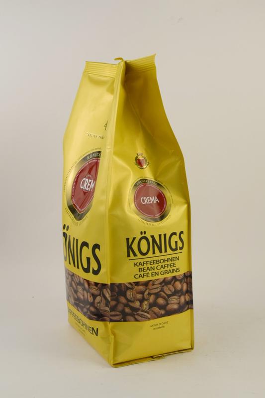 Кофе в зернах Konigs Kaffee Crema 1 кг (Германия): цена 360 грн ...