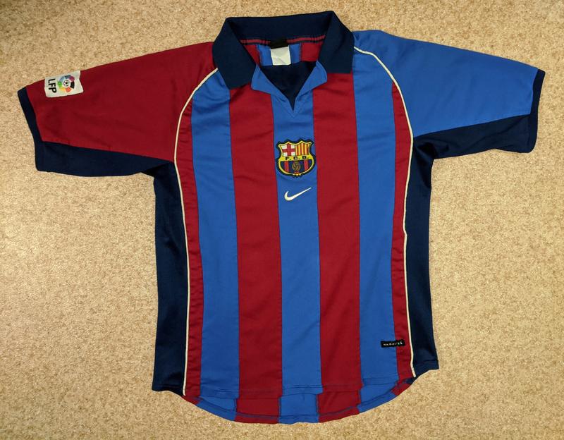 jersey barcelona 2001