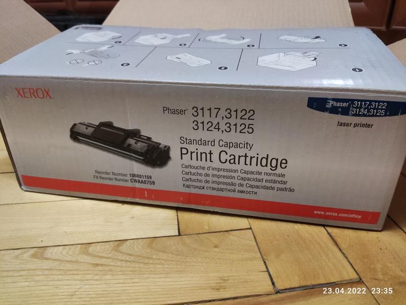 Лазерний Картридж Xerox 106R01159 Phaser 3117,3122,3124,3125: Цена.