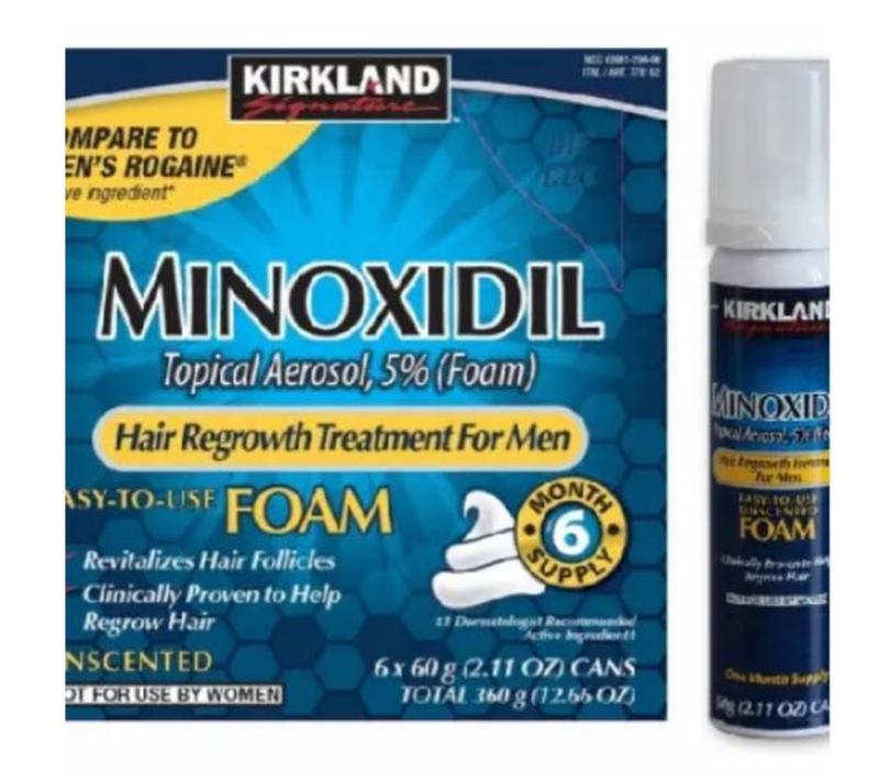 Міноксидил Kirkland Signature 5% піна - 650 ₴, купить на ИЗИ (51048119)