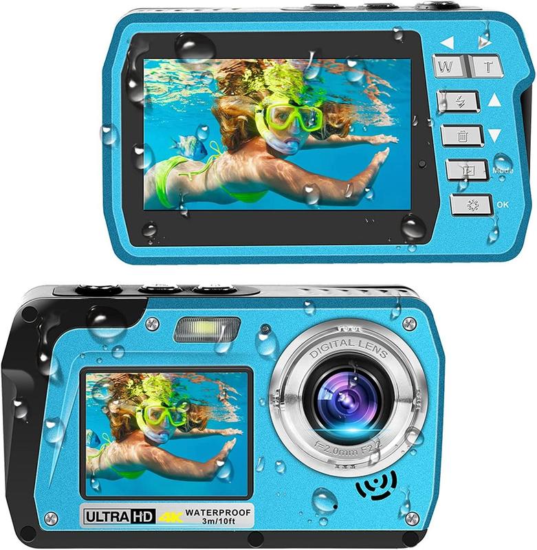 Водонепроницаемая камера Подводные камеры 4K30FPS 56MP Full HD ...