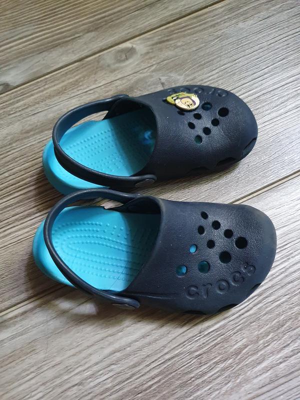 Кроксы сабо синие crocs italy c8-9,25-26р: цена 200 грн - купить ...