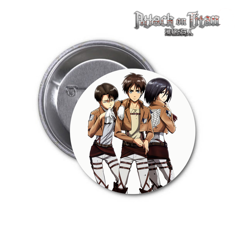 Значок anime attack on titan аниме атака титанов - 35 грн, купить на ...
