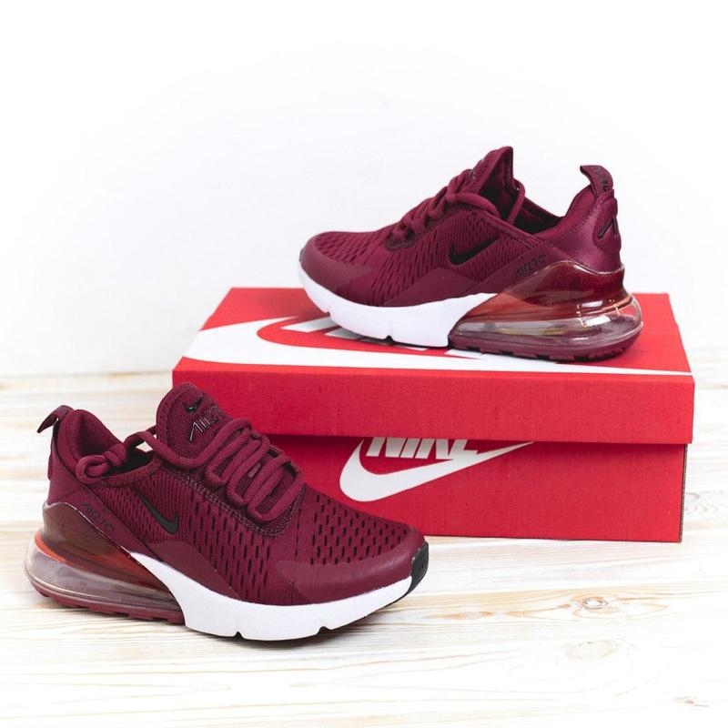 nike air max 270 bordo