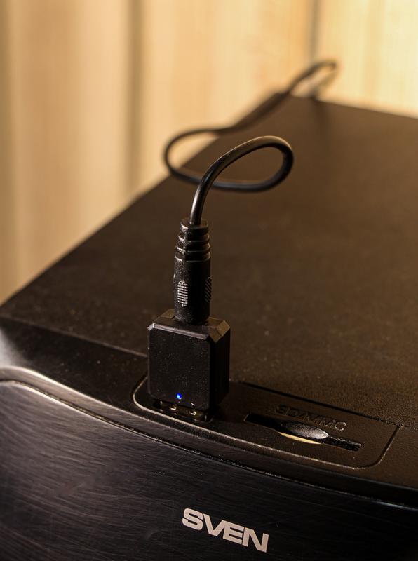 Аудио Bluetooth 5.1 адаптер (ресивер) USB Kebidu KN318 Black цена 219