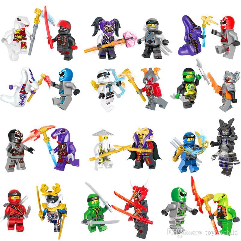 Конструктор набор фигурки человечки ниндзяго Ninjago для лего: цена 765 ...
