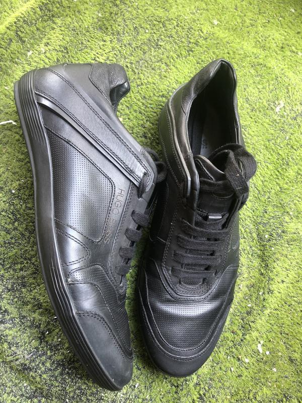 Hugo boss best sale trainers high top