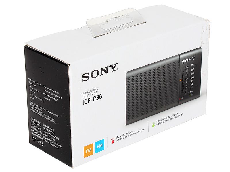 Радиоприемник Sony ICF-P36 - 3190 ₴, купить на ИЗИ (52598824)