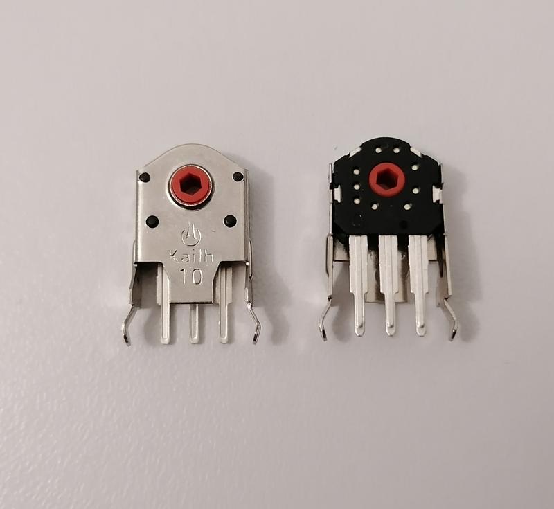Энкодер Kailh 10мм - узел прокрутки мышки скролл колёсика encoder: цена ...