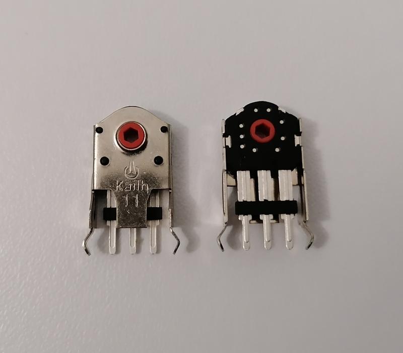 Энкодер Kailh 11мм - узел прокрутки мышки скролл колёсика encoder - 80 ...