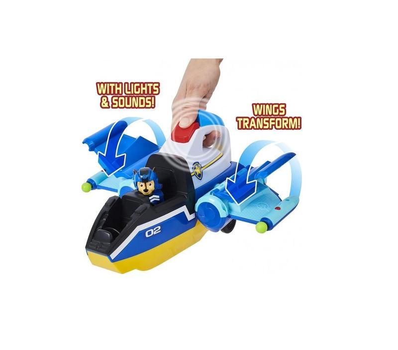 Щенячий патруль літак чейза світло звук paw patrol jet to the 700