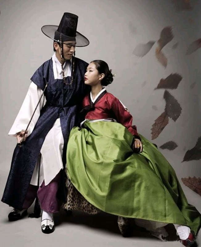 Корейский мужской национальный костюм