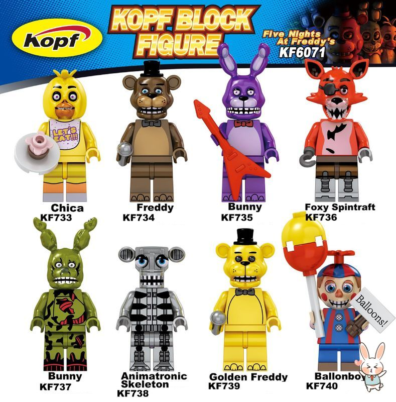 Фигурки для Лего Фнаф Lego FNAF - 70 ₴, купить на ИЗИ (52963065)