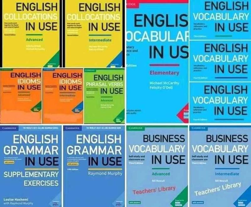 English in USE - Collocations ,Idioms ,Verbs ,Vocabulary , Ess...