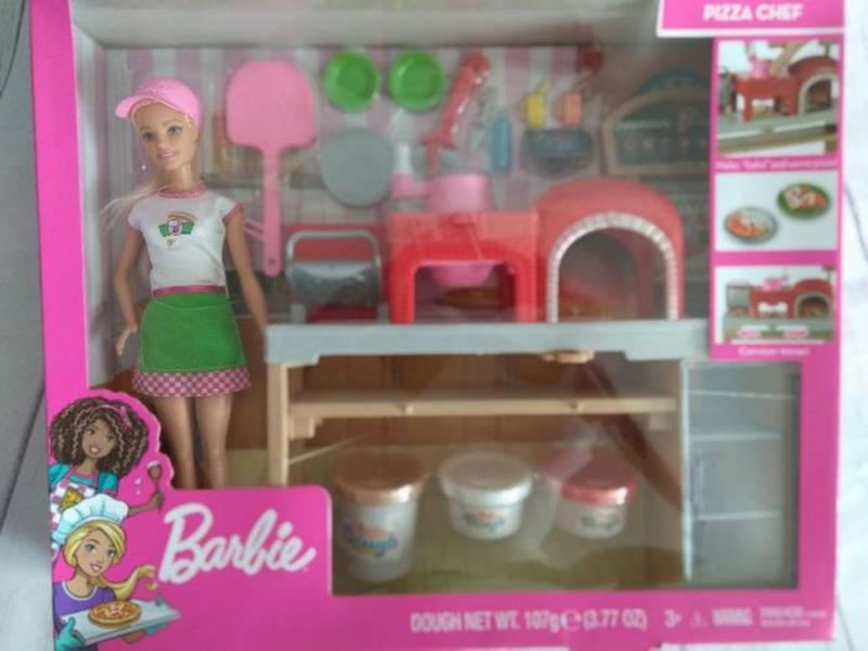 barbie pizza chef doll