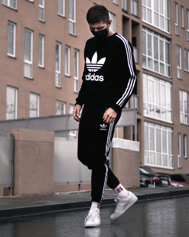 Спортивный костюм Adidas Trine (свитшот + штаны) летний