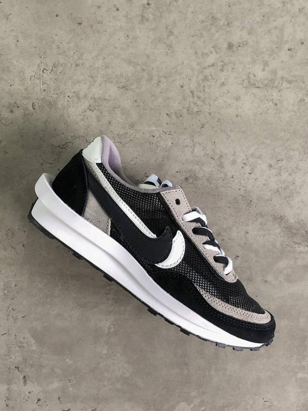 nike ld waffle sacai black