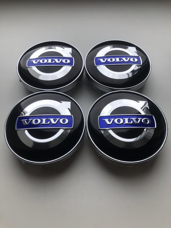 Ковпачки, заглушки на литі диски Вольво, Volvo, 60ммм, ковпачк... - 350 ...