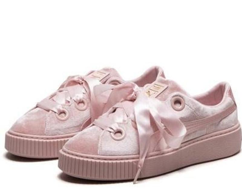 puma platform kiss velvet