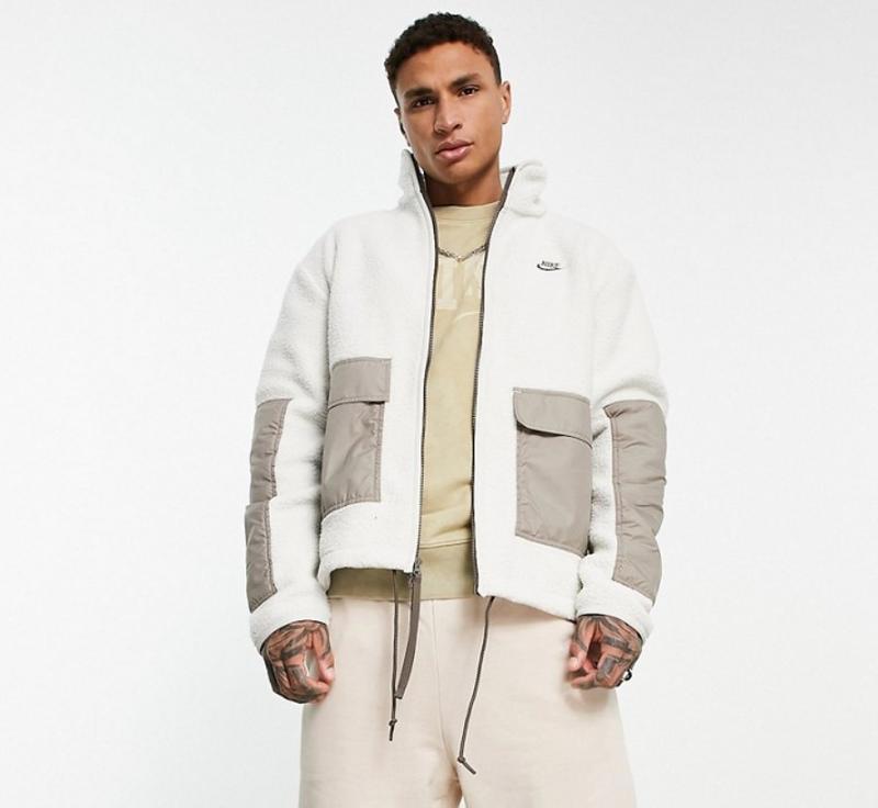 Nike windrunner tech fleece hot sale sherpa