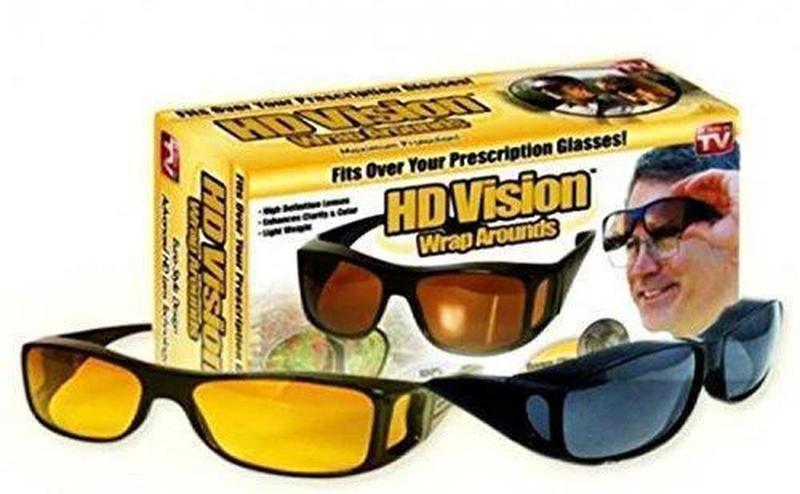 Очки для водителей hd vision wrap arounds. 2 штуки