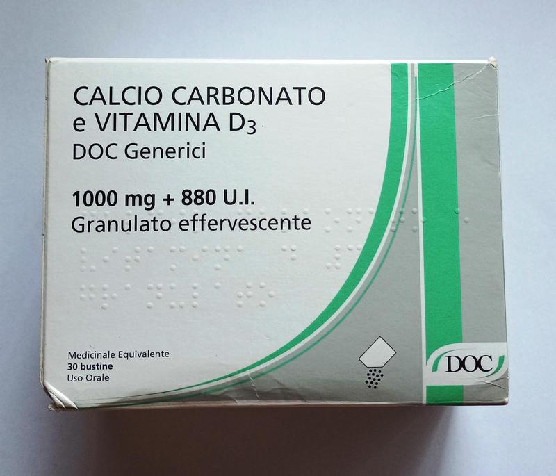 contermine prefisse Agropoli sbandierando psichiatrico calcio carbonato  vitamina d3 bustine lavativo saturnismo materialità