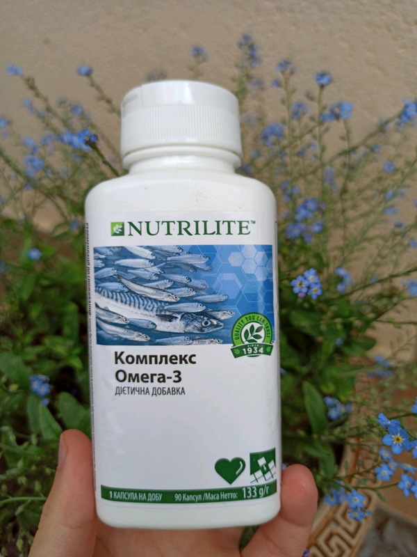 Комплекс Омега-3 Amway Амвей вітамін omega-3 витамин Nutrilite - 735 ...