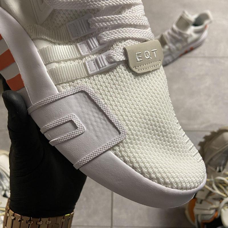 eqt support adv white orange
