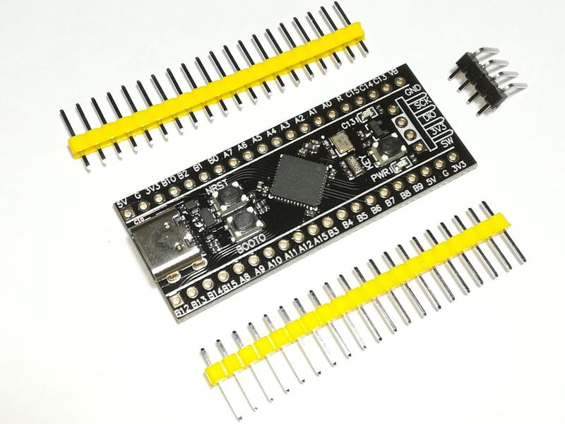 Модуль STM32F411CEU6 Black Pill микроконтроллер ARM STM32: цена 355 грн ...