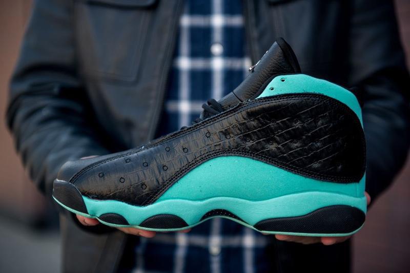 air jordan 13 retro island green