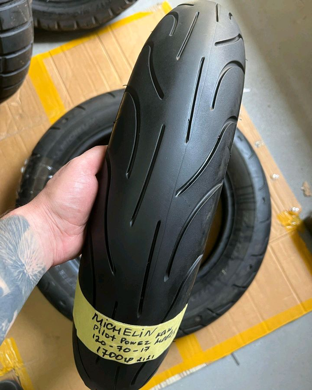 Michelin Pilot Power, 120/70/17, резина на мотоцикл,шина передняя ...