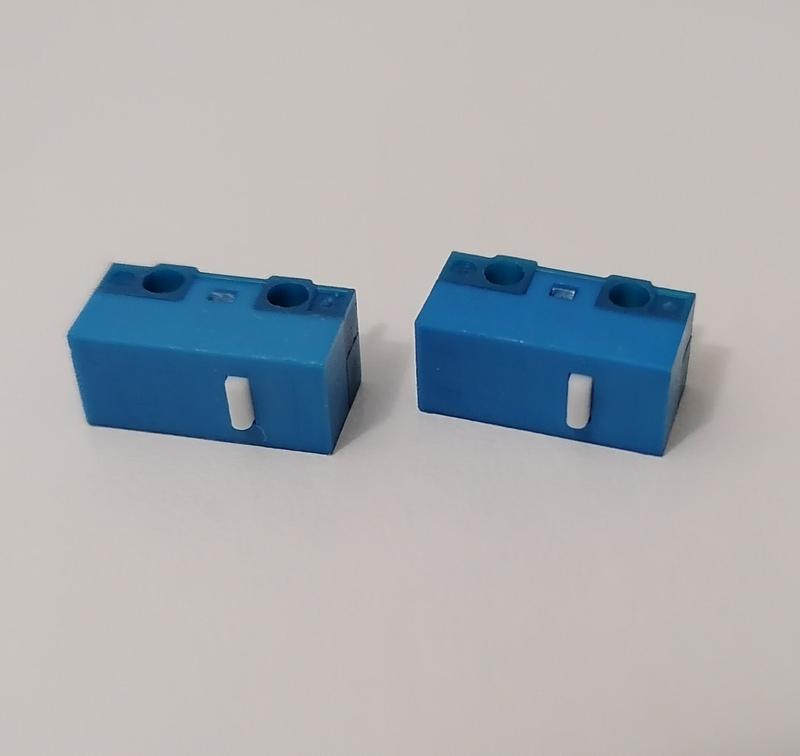 Huano Blue Shell White Dot - микрик мышки кнопка клик: цена 65 грн ...