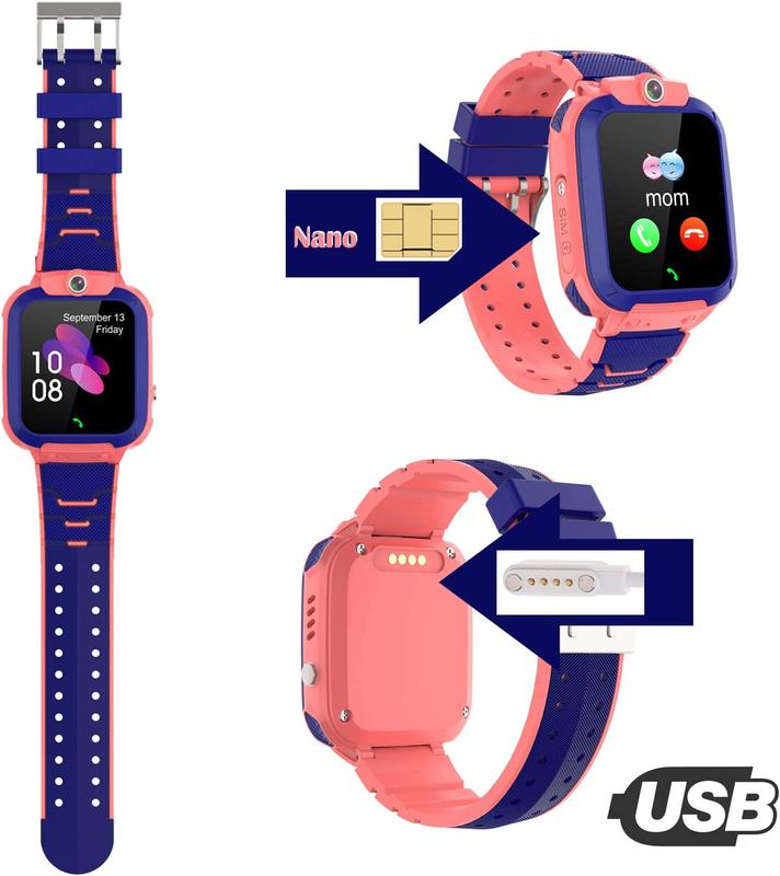 Німецький Смарт-годинник Smart Baby Watch Q12 Pink (без коробки) - 799 ...